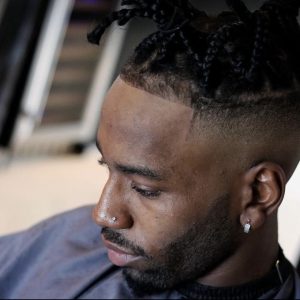 Flygande Barber Klippning'